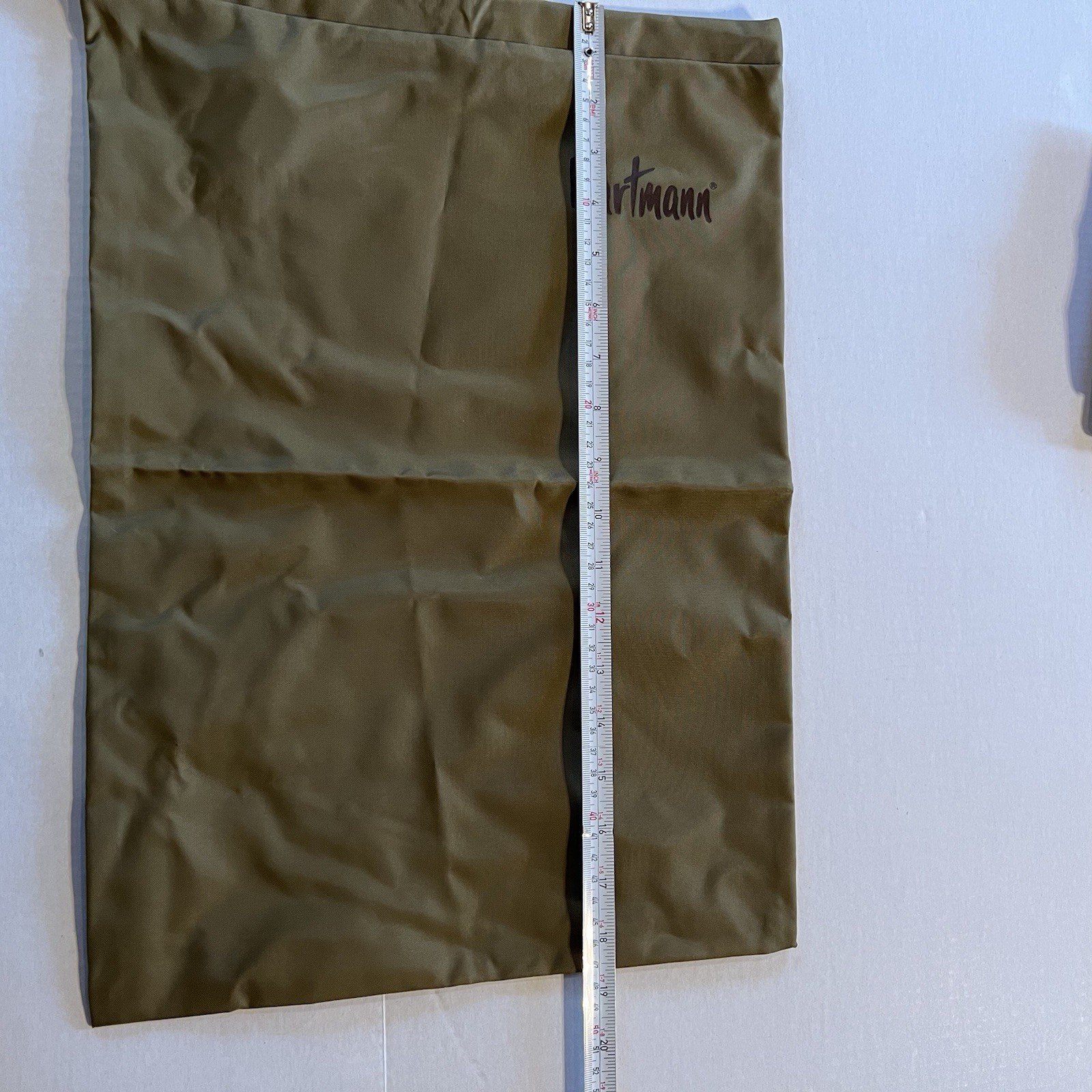 2 Hartmann Nylon Drawstring Shoe Bag & 2 Zipper Lined Pouch Case
