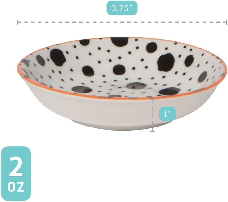 Pinch Bowls 2oz Set of 6,”2oz Pinch Bowls Set of 6 Assorted”