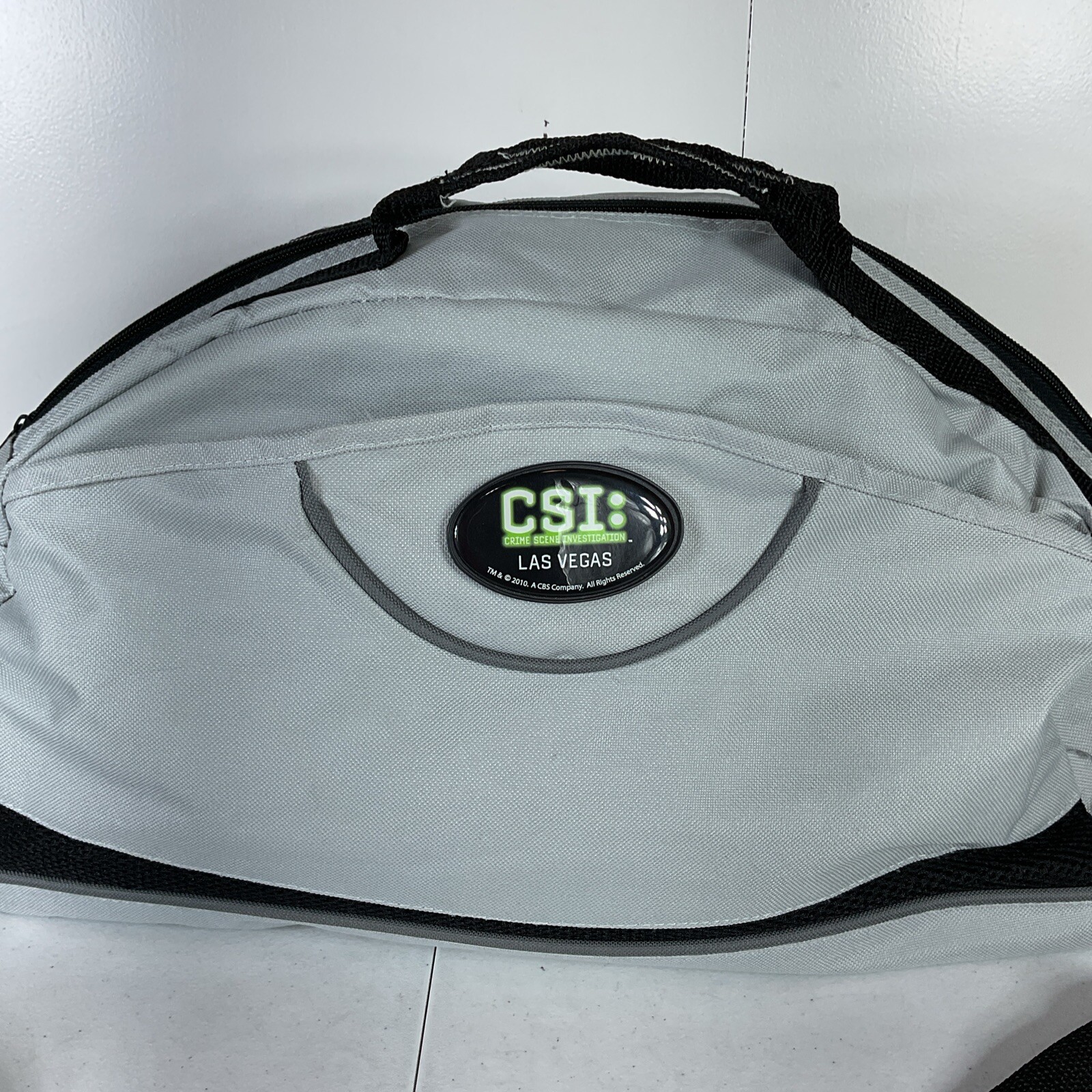 2010 CSI LAS VEGAS Original Series Studio CAST Messenger Bag Gray Very Rare