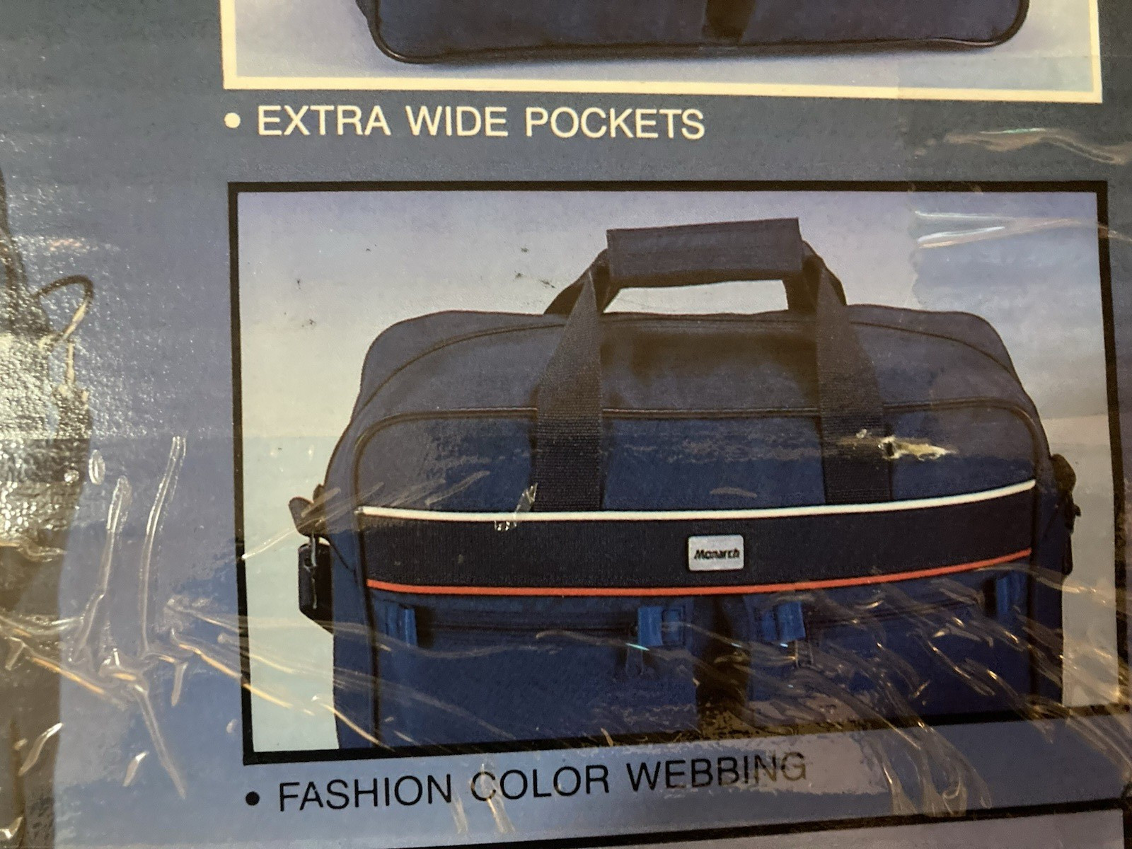 Vintage Monarch 5 Piece Luggage Set Style #4205 NEW OLD STOCK