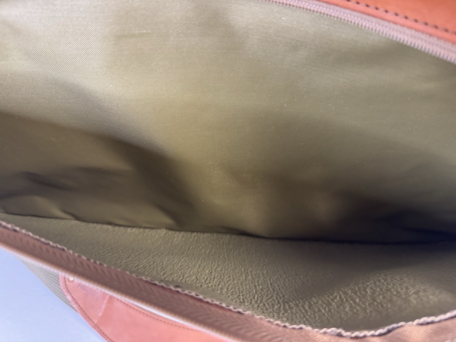 Vintage Hartmann Luggage Belted Tweed Leather Carry On Weekender Expandable 22in
