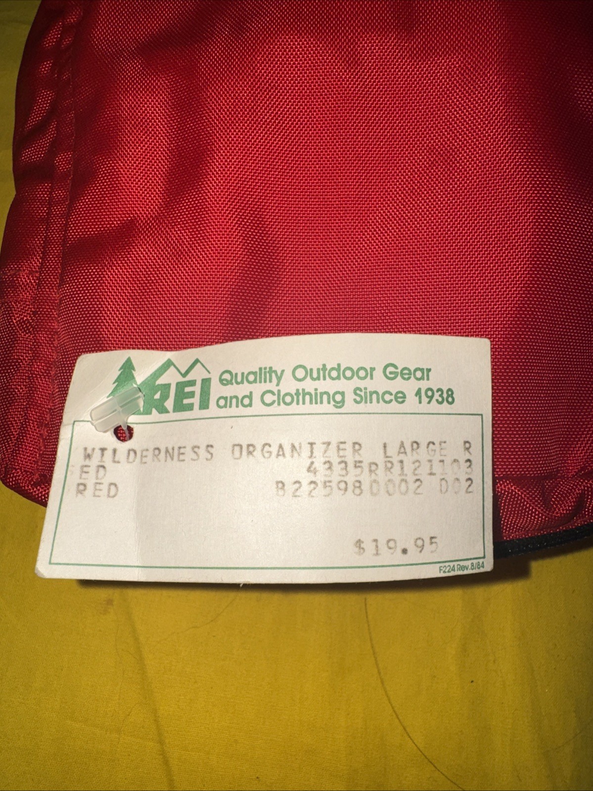 2 REI Vintage Wilderness Organizer Large And Medium NWT