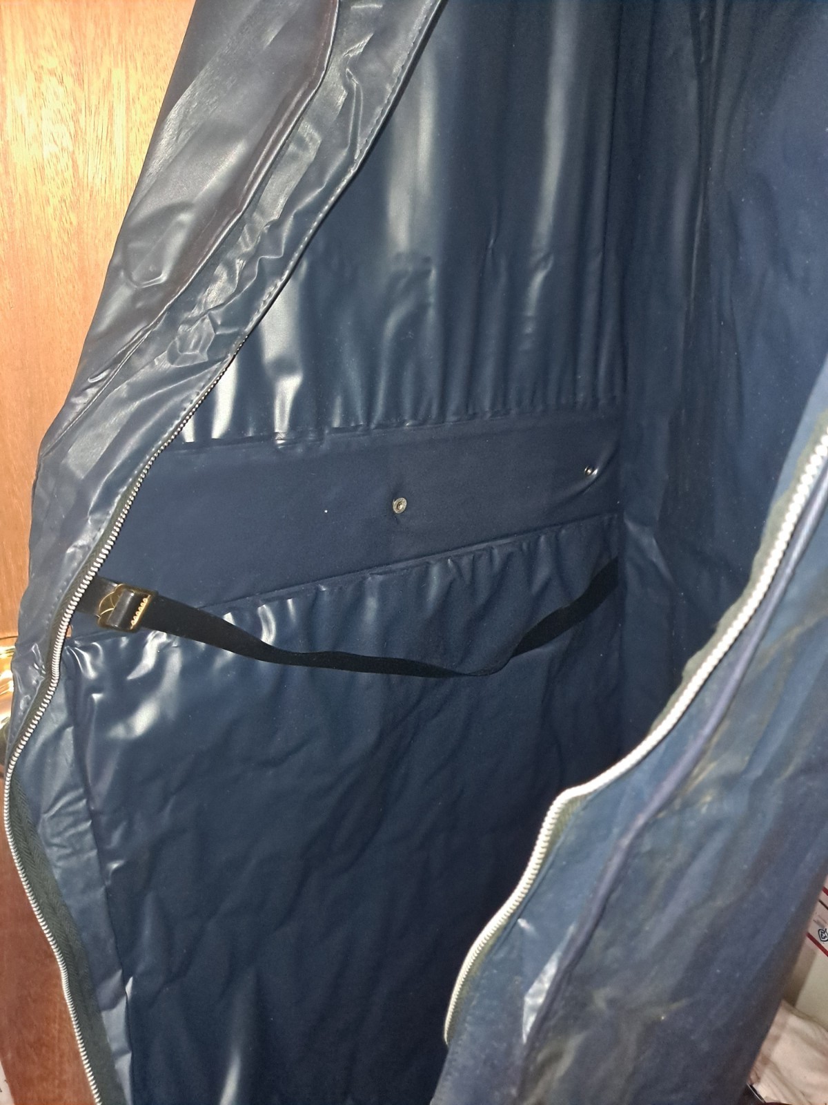 Vintage Travel Garment Bag Heavy Duty
