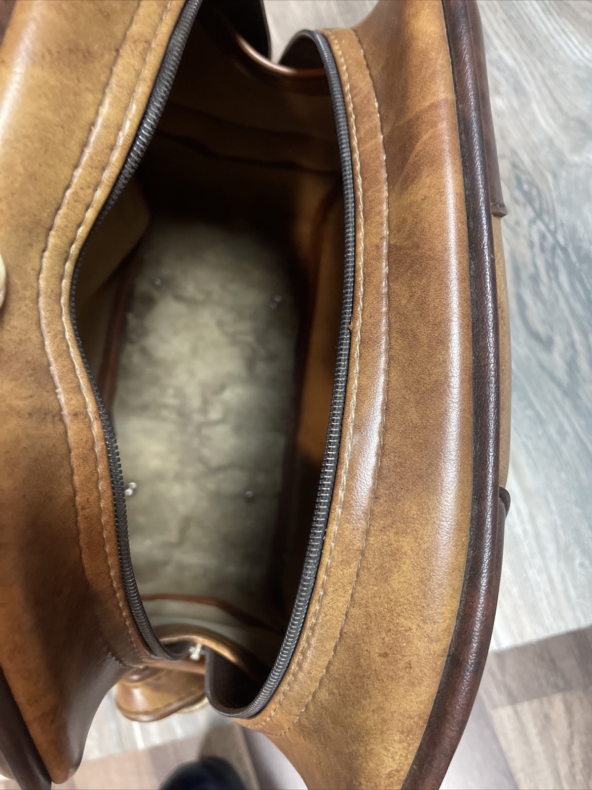 Vintage Airway Carry All Overnight Saddle Bag