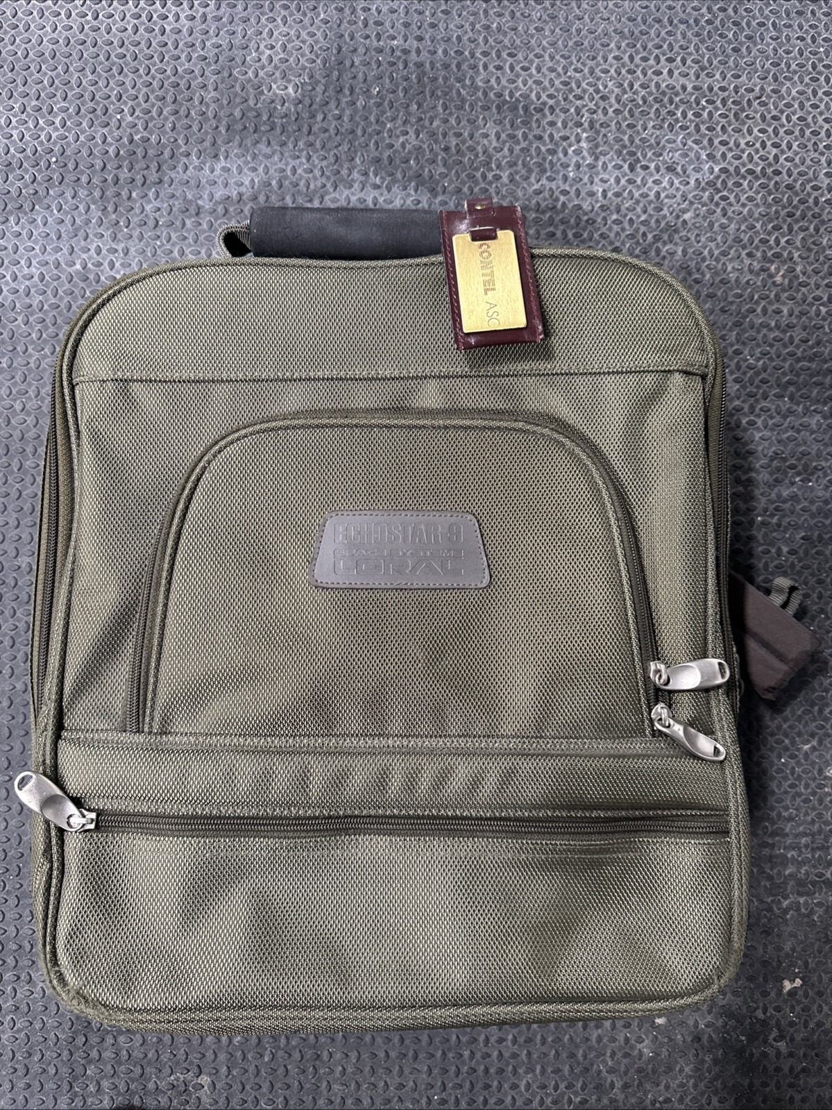 Echostar-9 Space Systems Vintage 80s Backpack