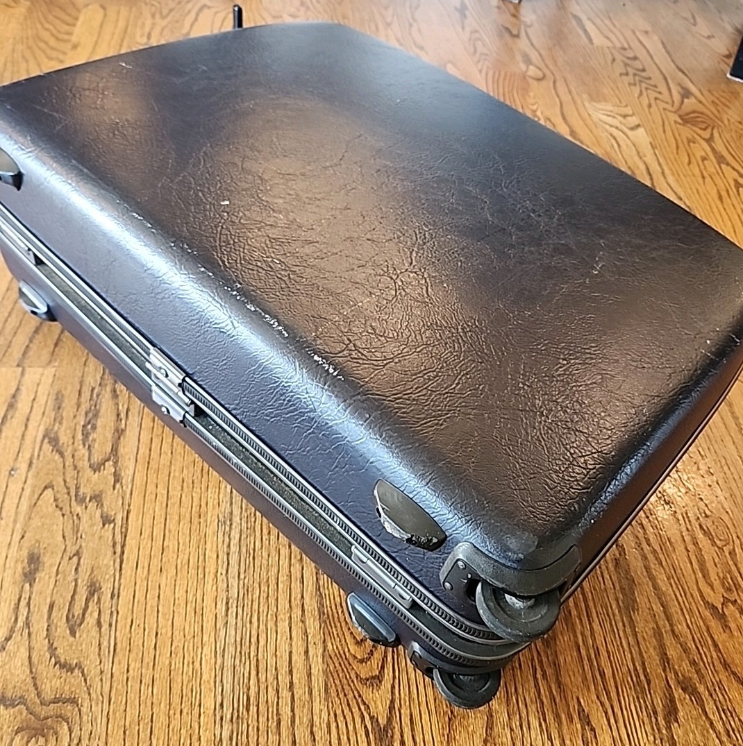 Samsonite Vintage 80s Luggage Suitcase Original