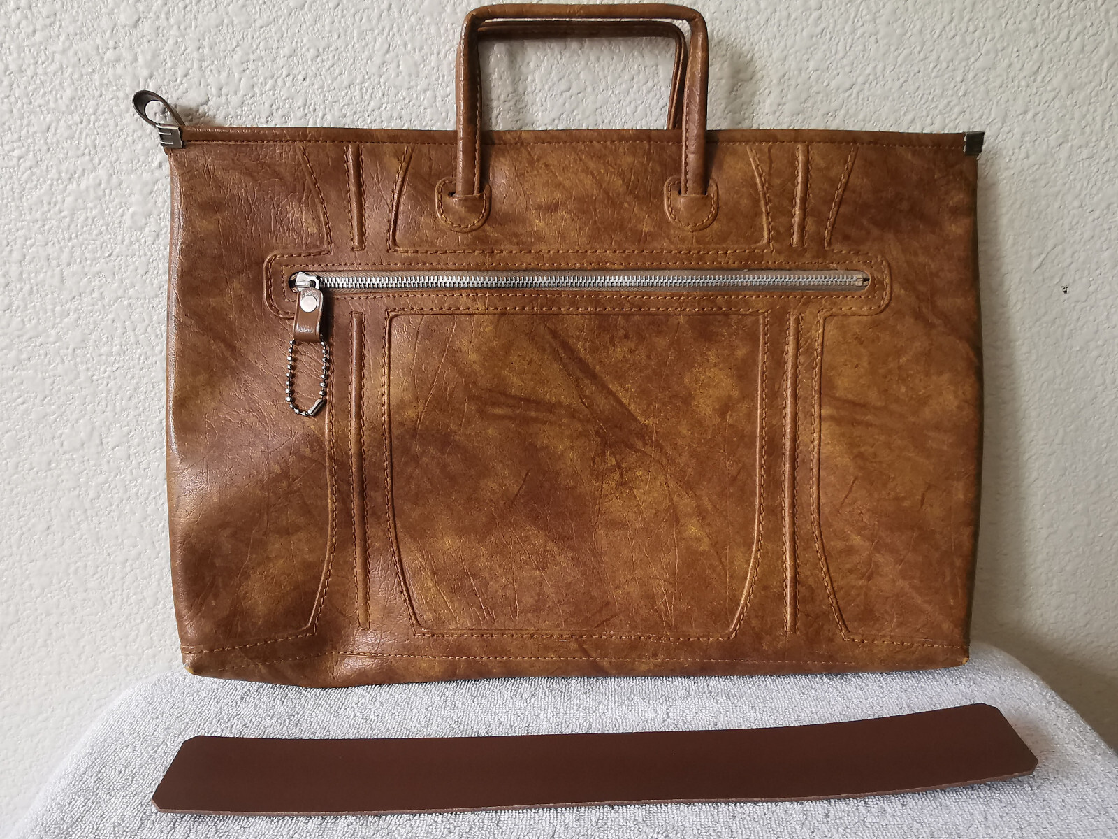 Vintage Attache Briefcase American Luggage Works 1975 Escort Bag with Handles