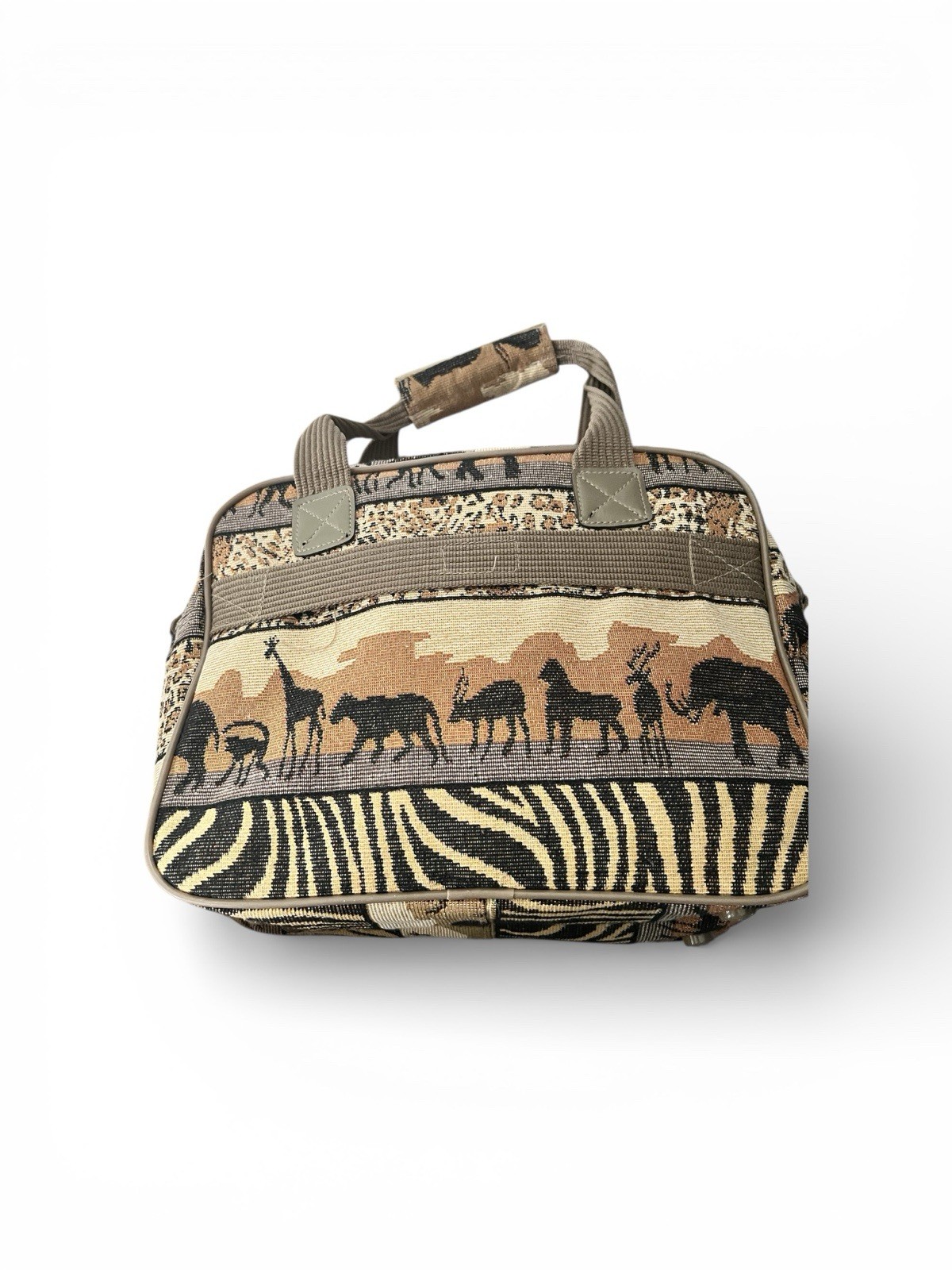 Pioneer Express Safari Tapestry Weekender Travel Bag Carry-On Travel Bag