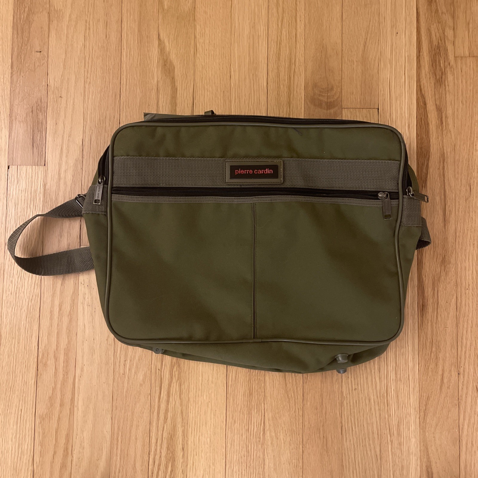 Pierre Cardin Paris Vintage Travel Carry On Bag Shoulder or Laptop Bag
