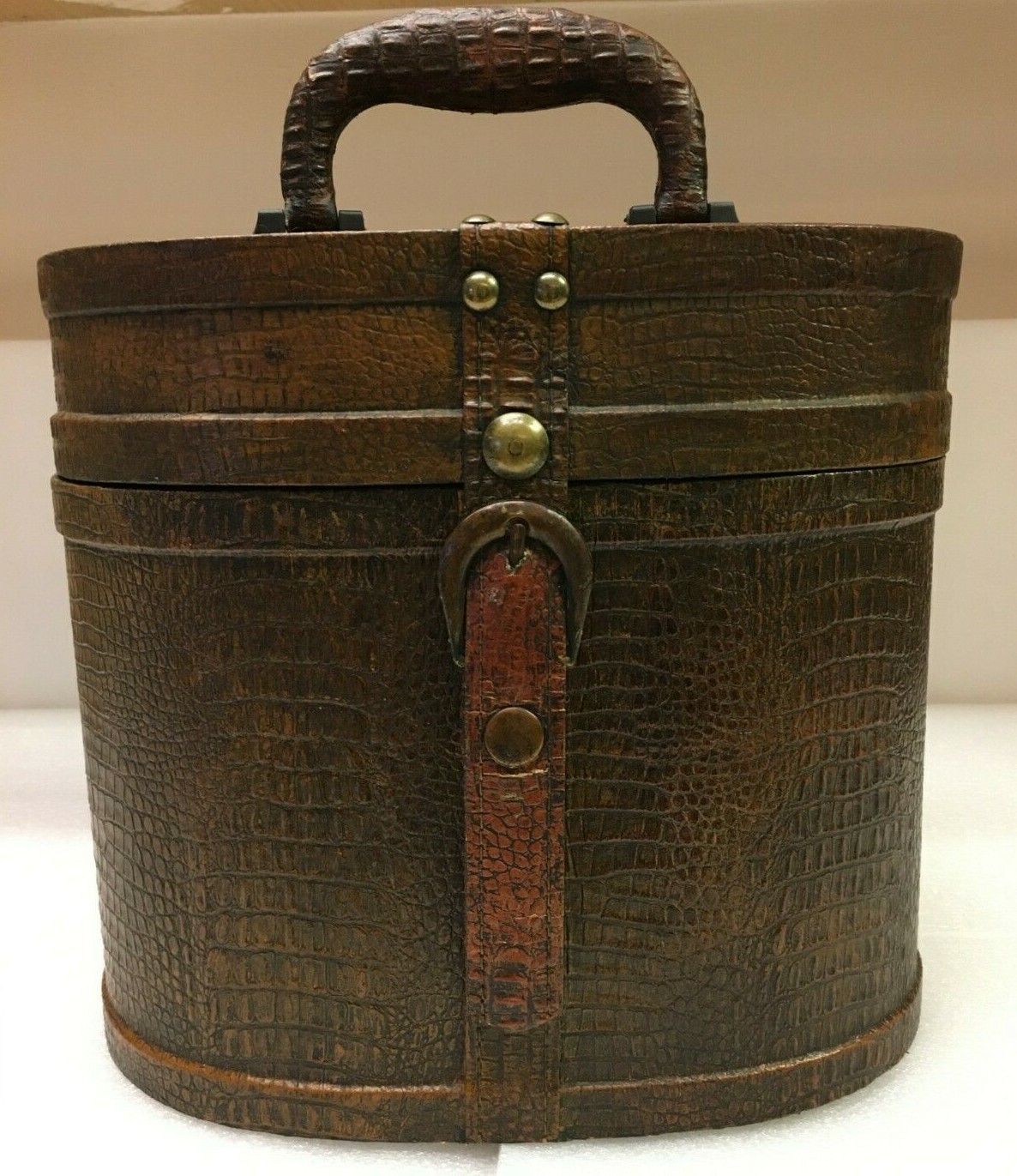 Faux Crocodile/Alligator Storage Case