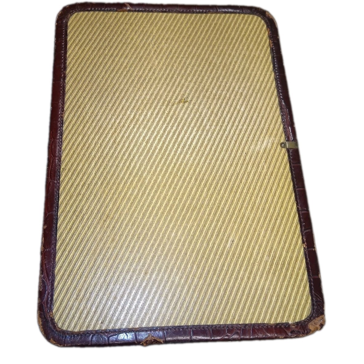 Vintage Monarch Luggage Brown Case Travel Bag Mid-Century Medium