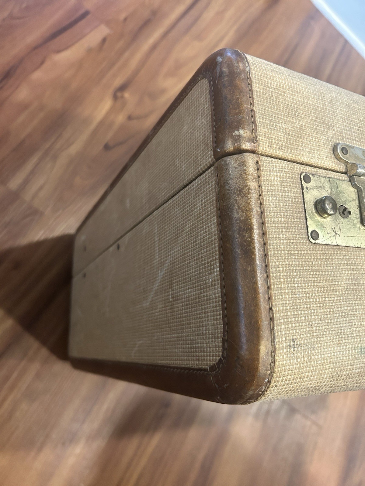 hartmann sky-robe vintage old or antique hard side luggage