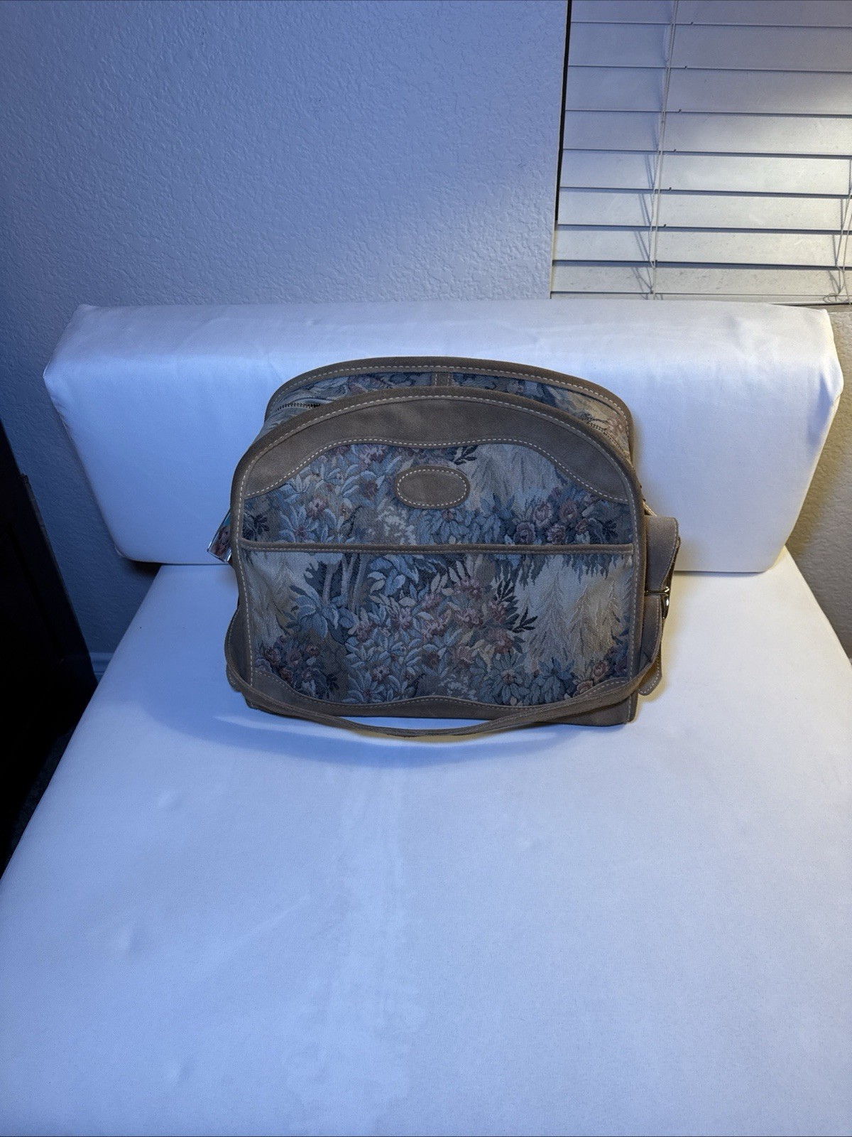 Vintage French Luggage Company matching travel luggage set.