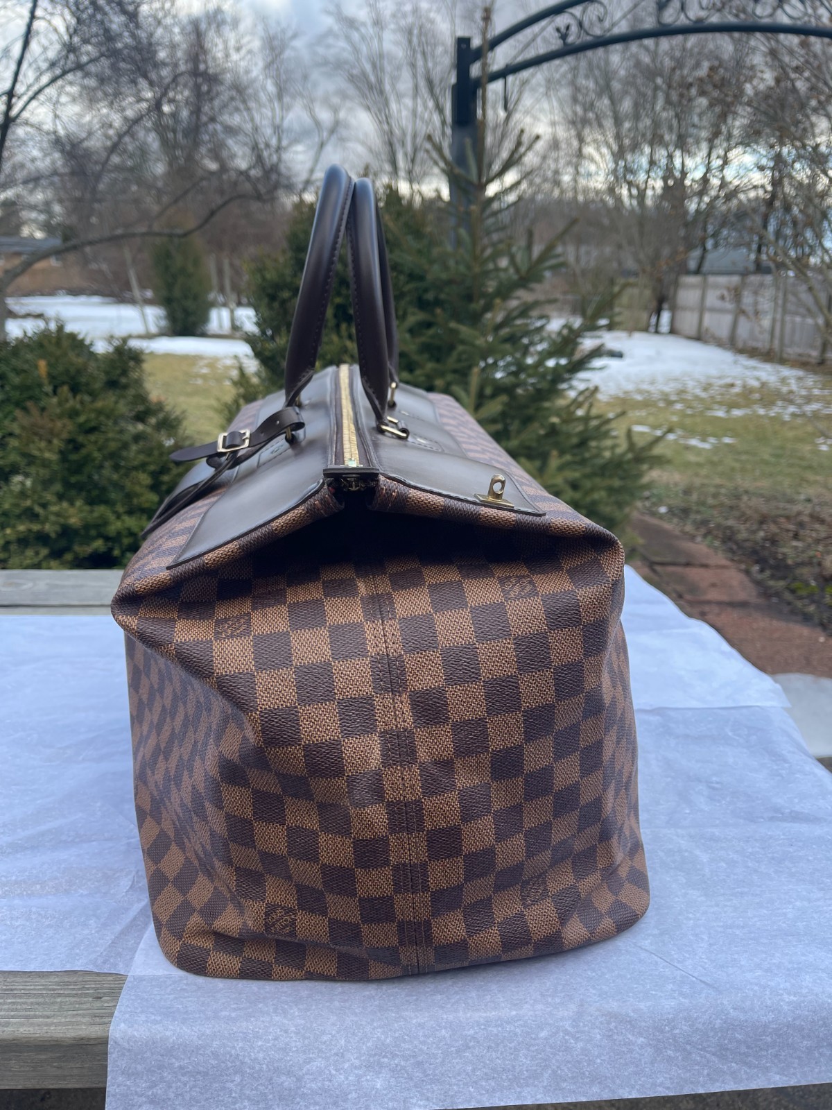 Louis Vuitton Damier Greenwich GM Travel Bag AR0978