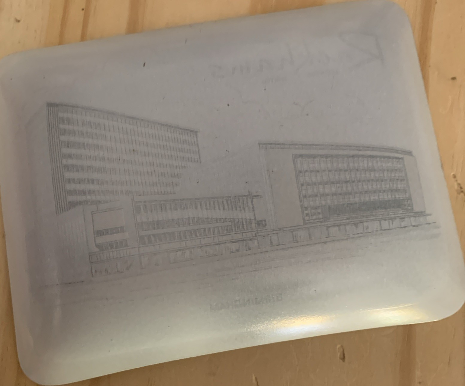 Vintage Hotel Ashtrays And Accessory Plates: Paris, Amsterdam And Birmingham