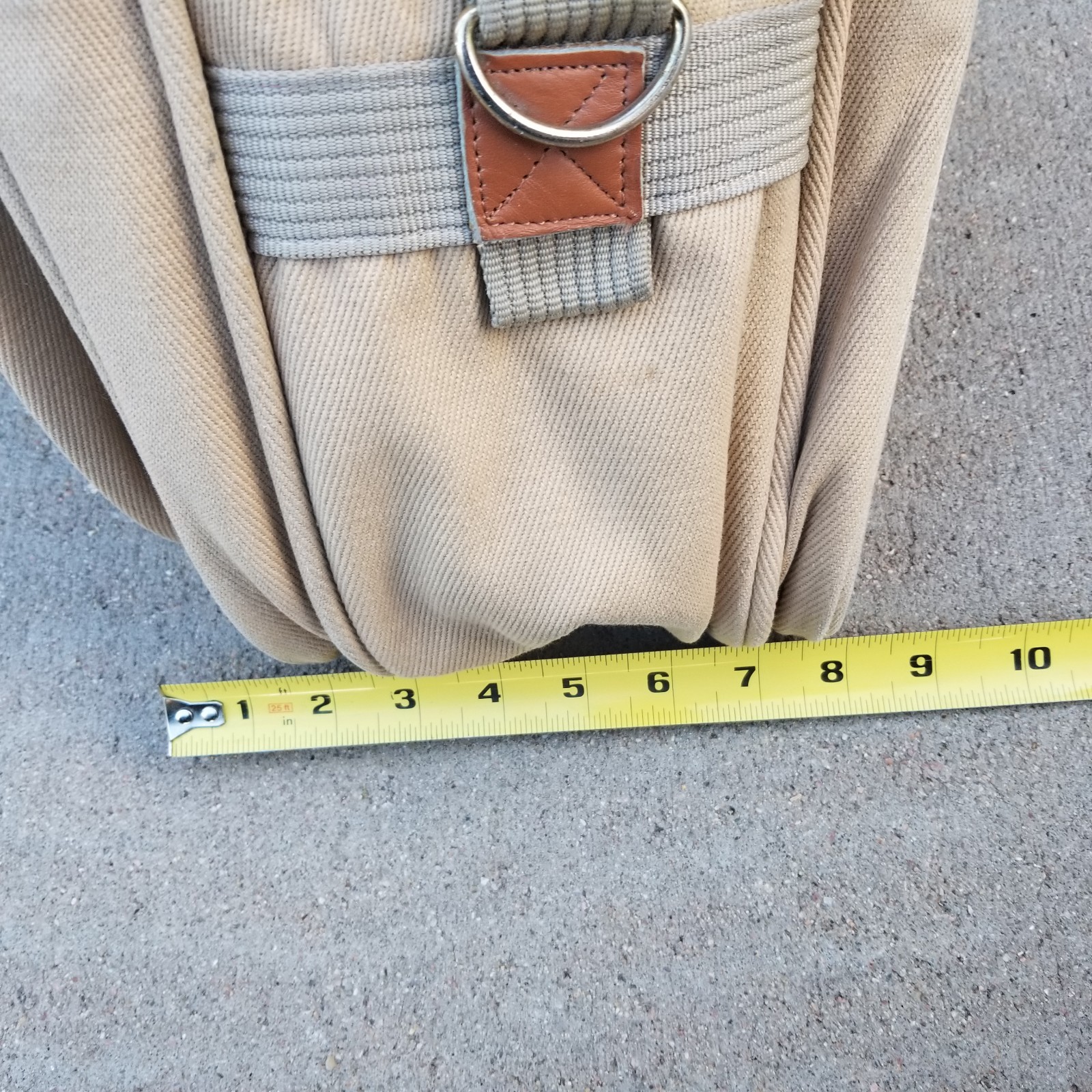 Vintage AMELIA EARHART Tan Luggage Duffle Overnight Bag Travel Tote Suitcase