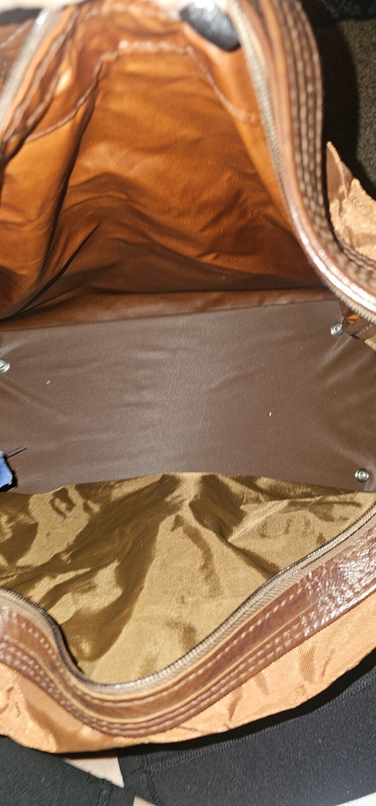 Vintage American Tourister Travel Carry on Bag Luggage Brown suitcase accessorie