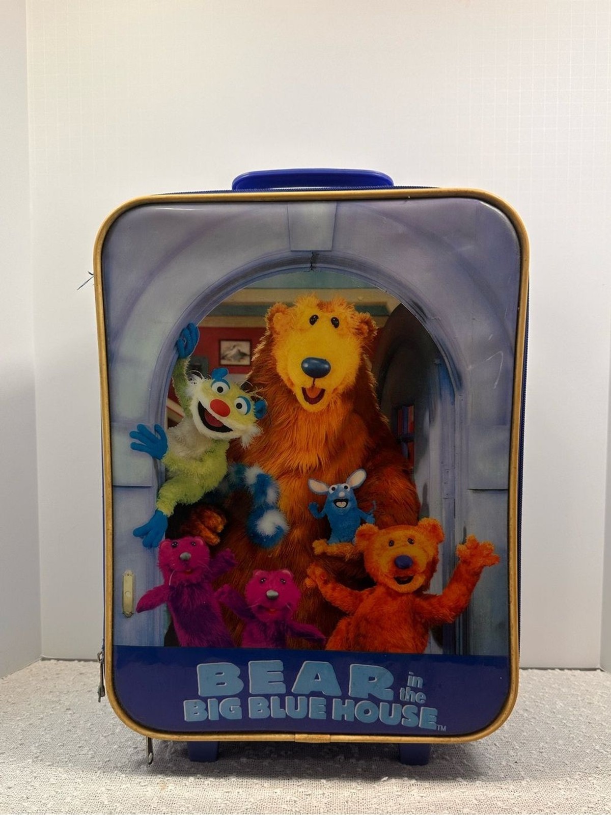 BEAR IN THE BIG BLUE HOUSE Wheeled Carry On Luggage for Children