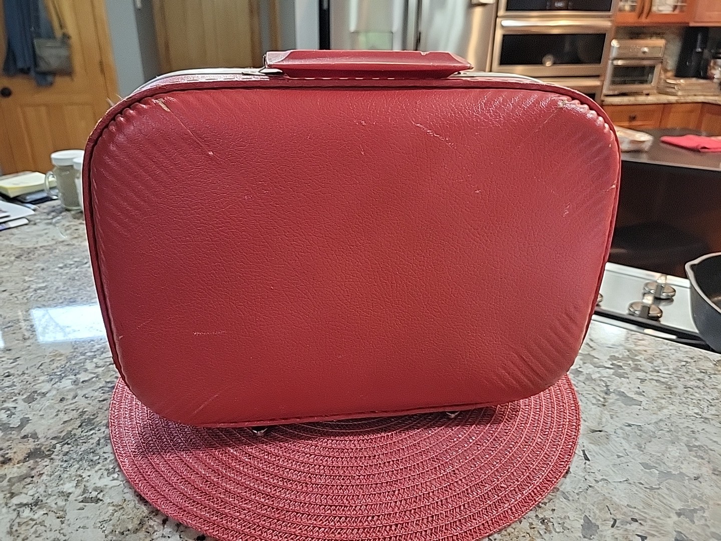 Going to Grandma’s Vintage Suitcase