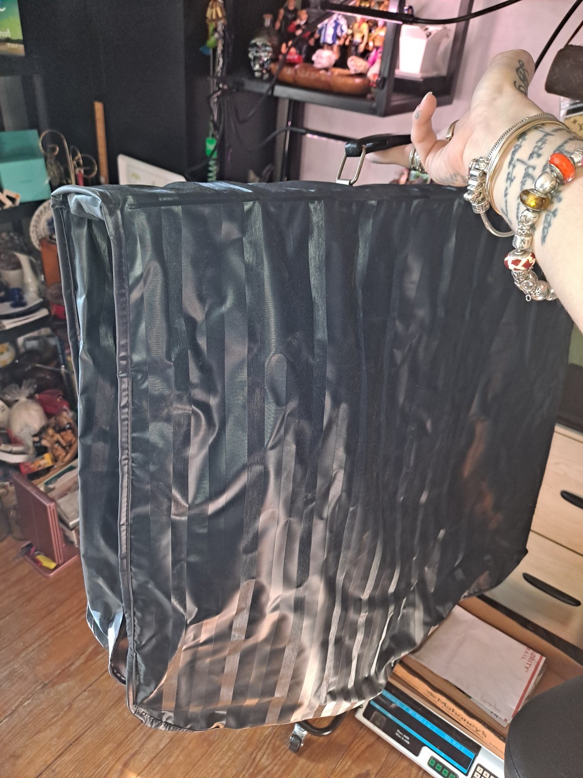 Vintage Travel Garment Bag Heavy Duty
