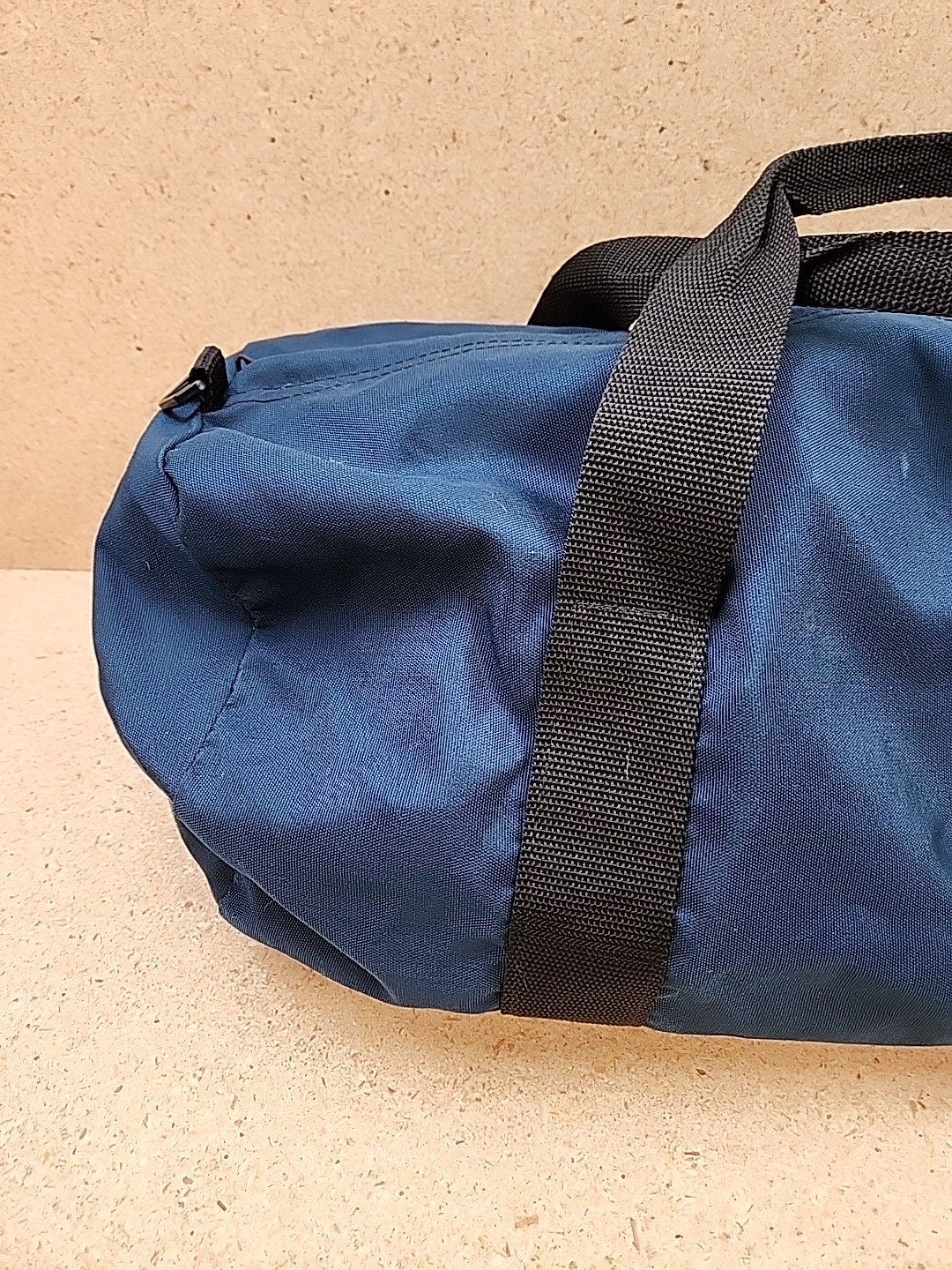 Vintage Camp Inn Cordura Made In USA Dark Blue Travel Duffel Bag 19×24