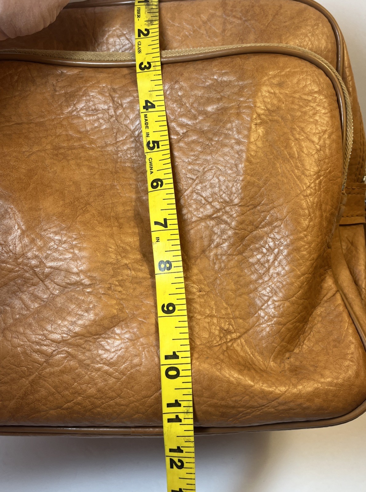Vintage Overnight Case Bantam Travelware Peter’s Bag Corp Brown Lock Keys Camera