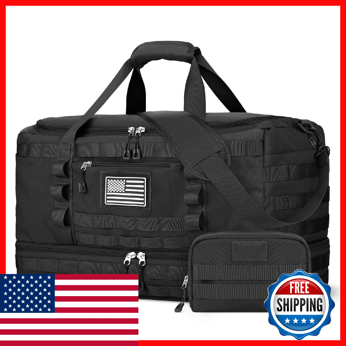 Etronik Gym Bag For Men Women Carry On Luggage 22X14X9 Airline Approved