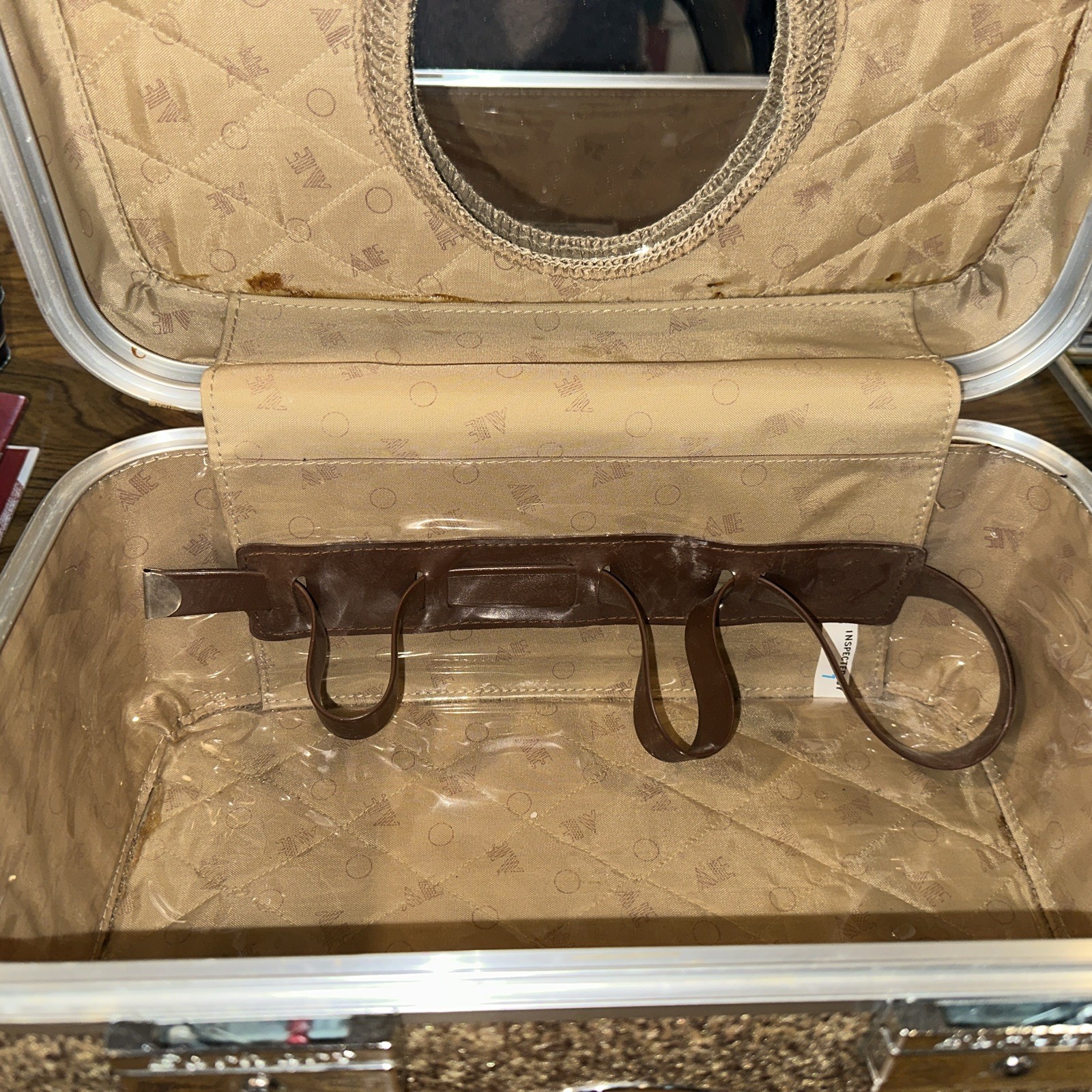 Amelia Earhart Tweed Vintage Luggage Made For The Baltimore Luggage Company