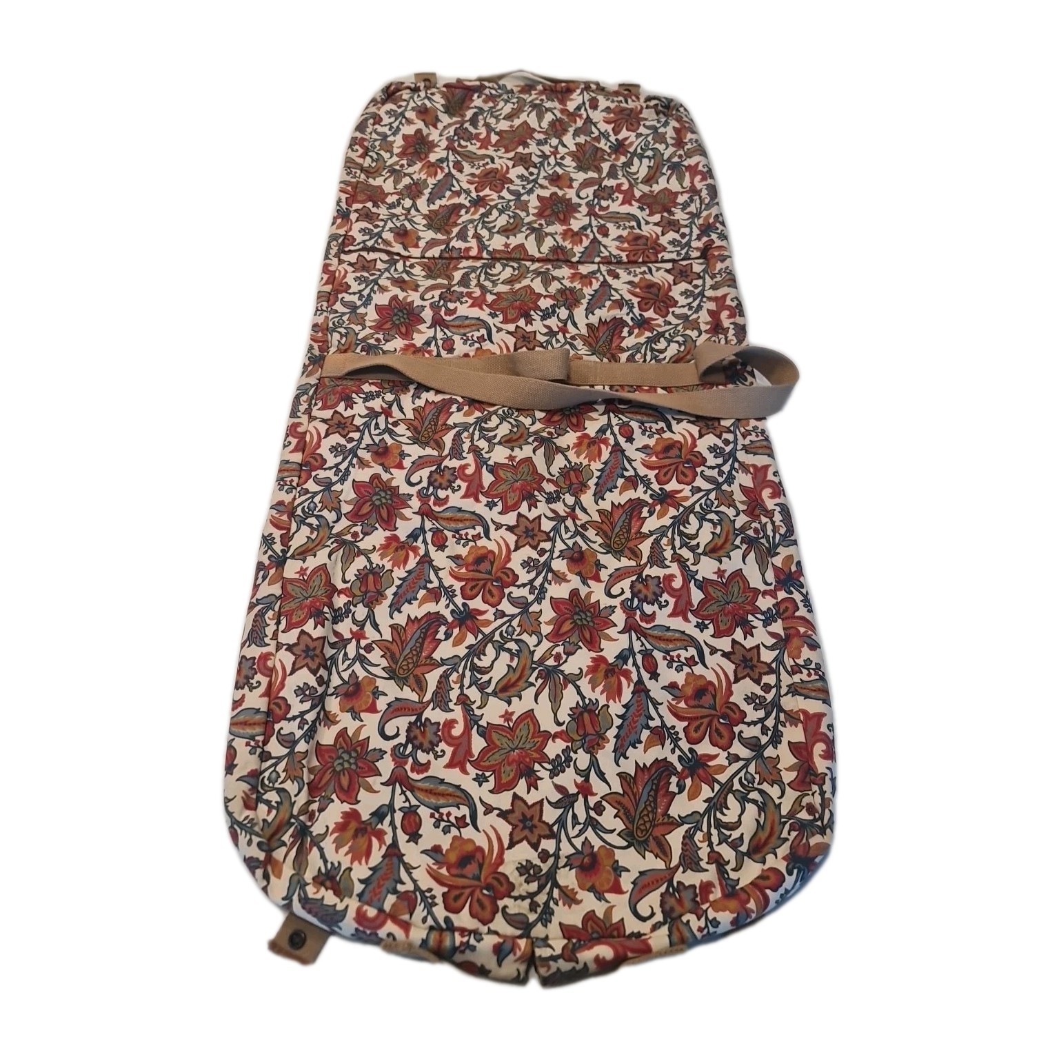 Laura Ashley Floral Hanging Garment Bag Cottagecore Travel Vintage