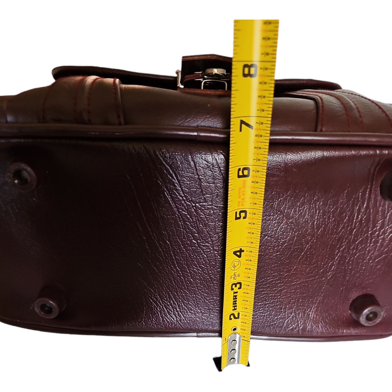 VTG American Tourister 1975 Faux Leather Carry-On Shoulder Luggage Bag W/Strap