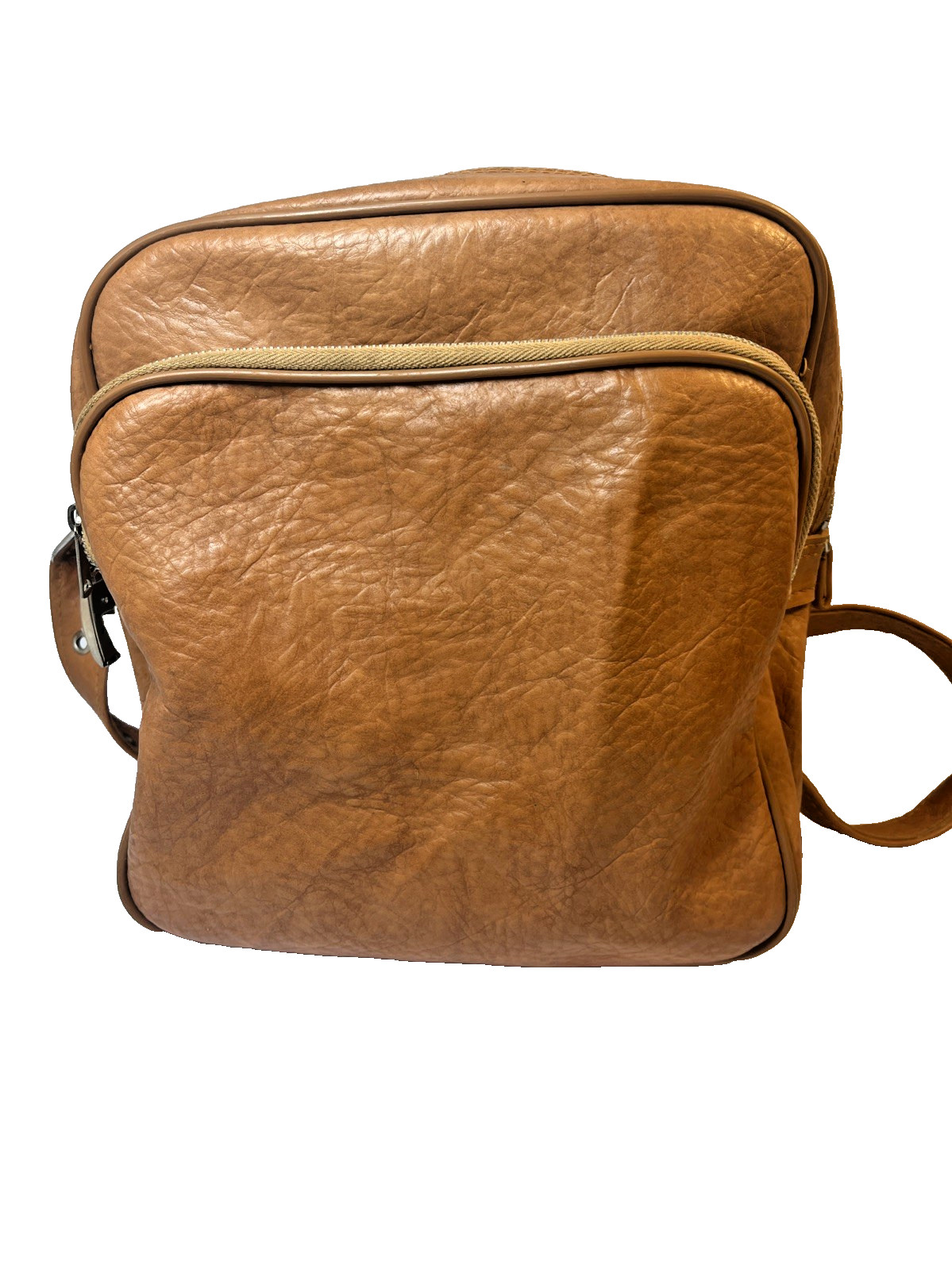 Vintage Overnight Case Bantam Travelware Peter’s Bag Corp Brown Lock Keys Camera