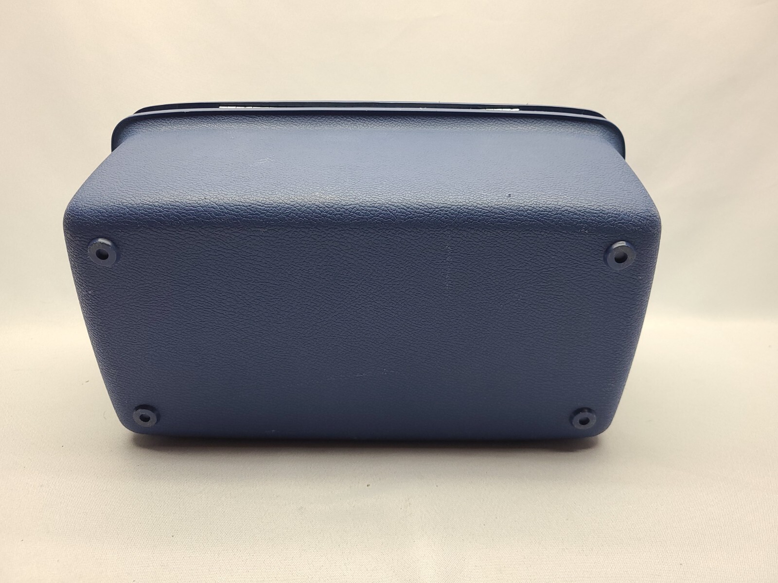 Vintage Blue Samsonite Concord Hard Train Carry On Make Up Case