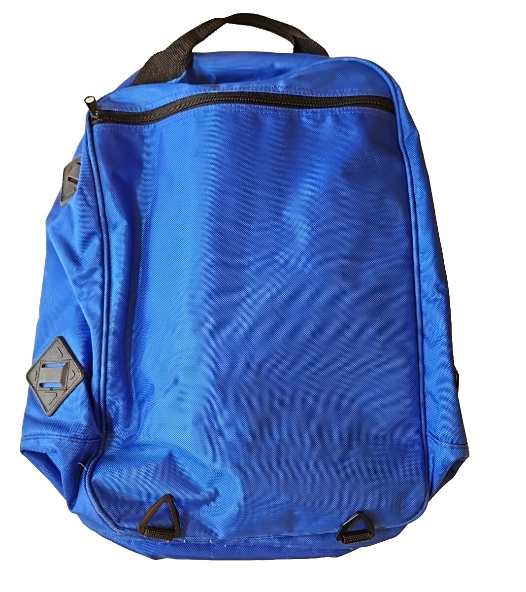 VTG Tauck Bugaboos Blue Nylon Convertible Backpack 17.5Tx12.5Wx8D~Helicopter Bag