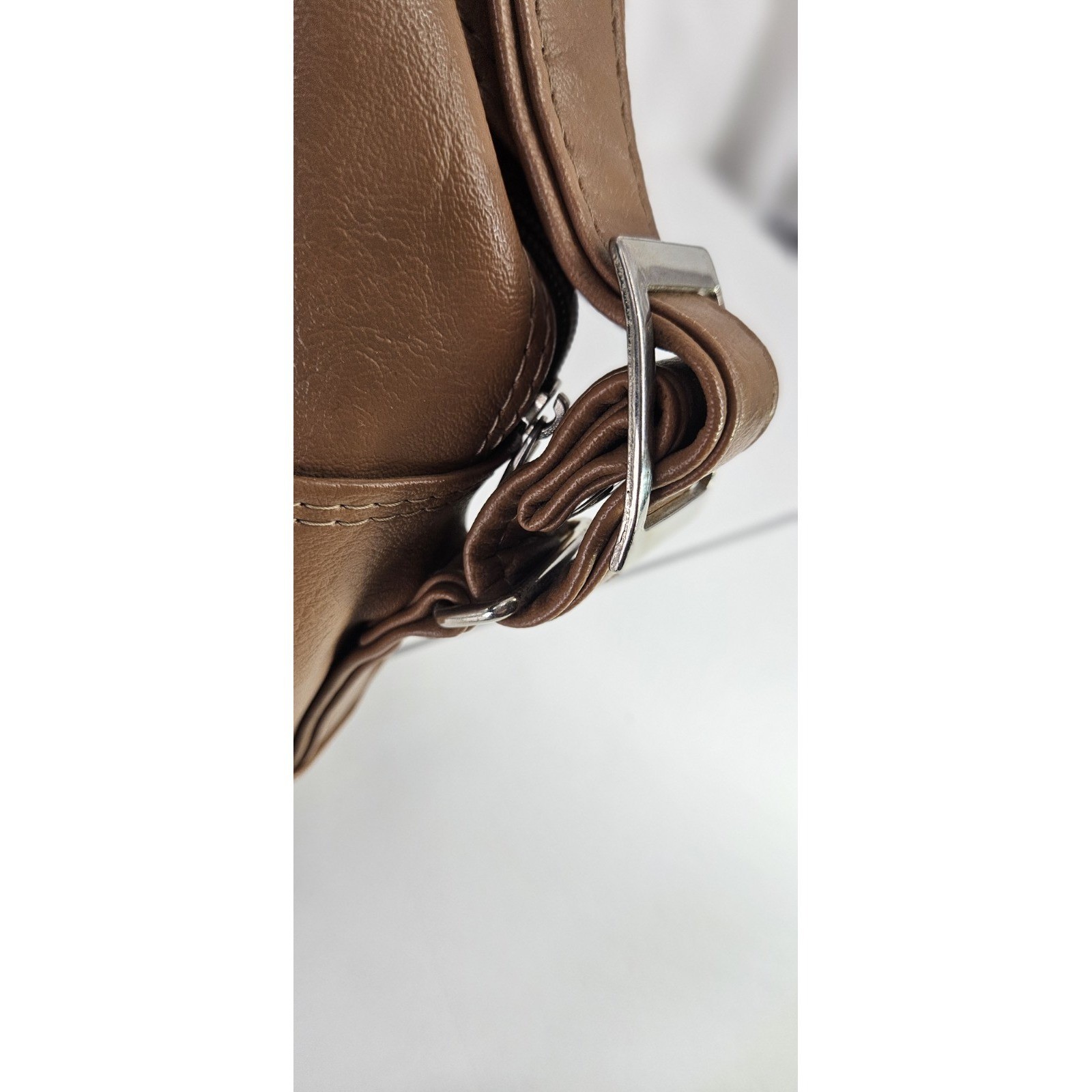 Samsonite Concord Shoulder Carry On Overnight Bag Tan/Brown Vinyl