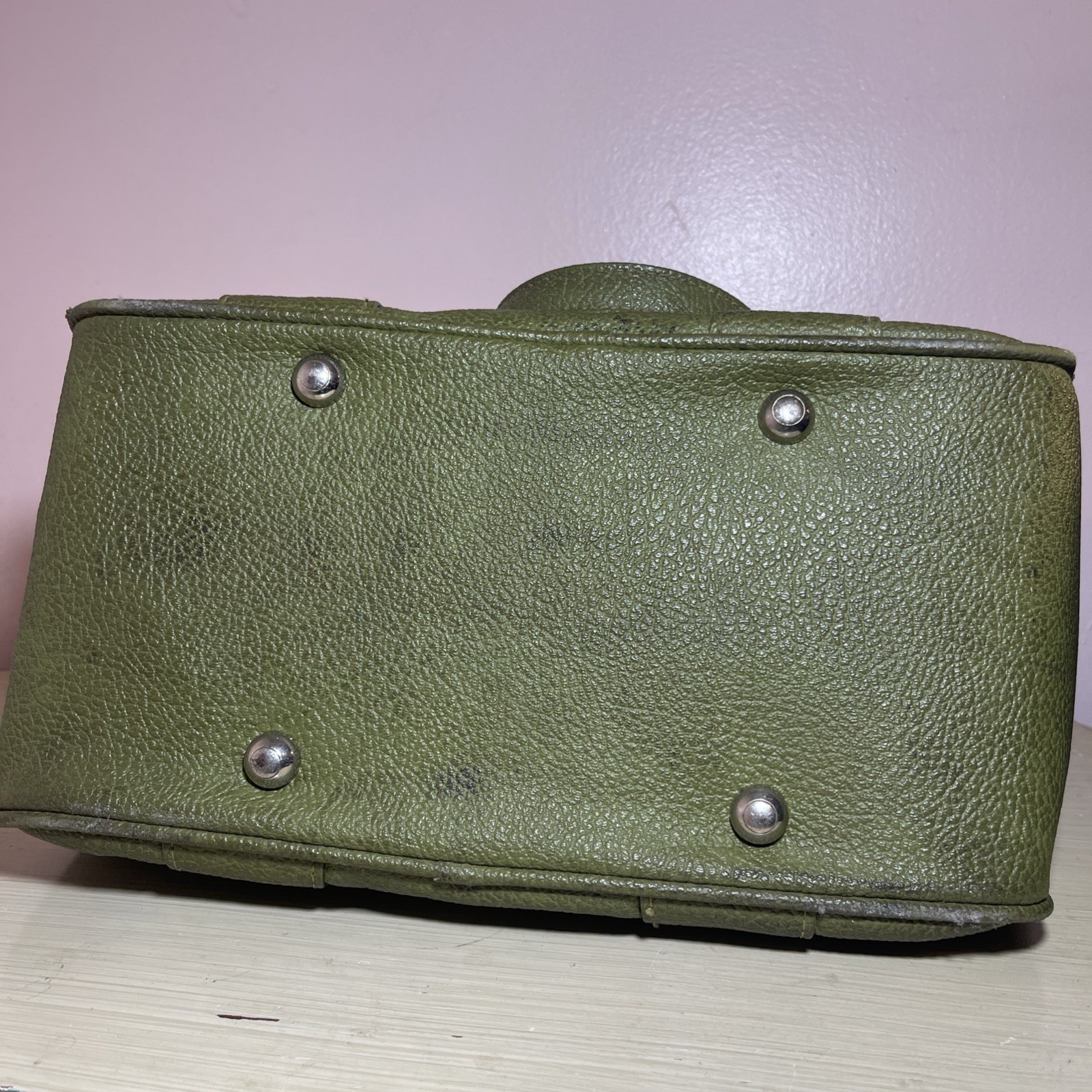 Vintage Royal Traveller Medalist Bag Green Carry On Samsonite 60-70s Retro