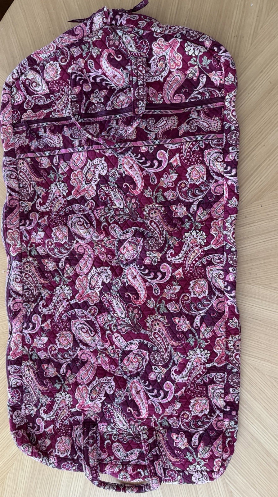 Vera Bradley Retired pattern piccadilly plum Hanging Garment Bag