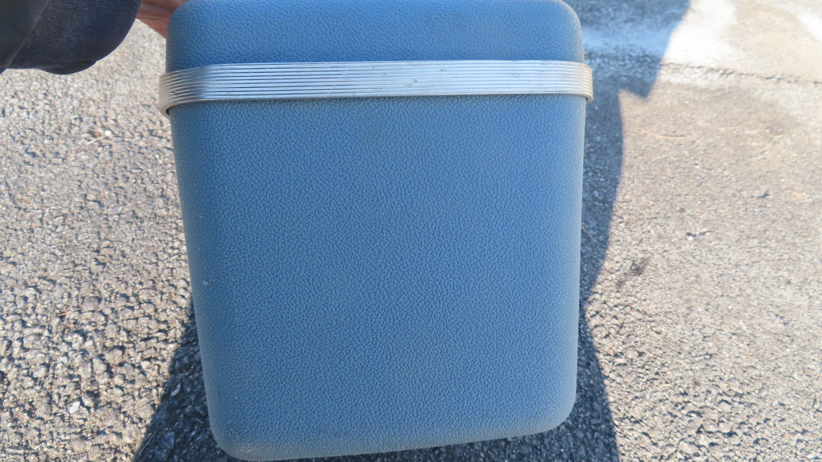 Vintage Starflight Hard Shell Carry On Cosmetic Case with bag and mirror