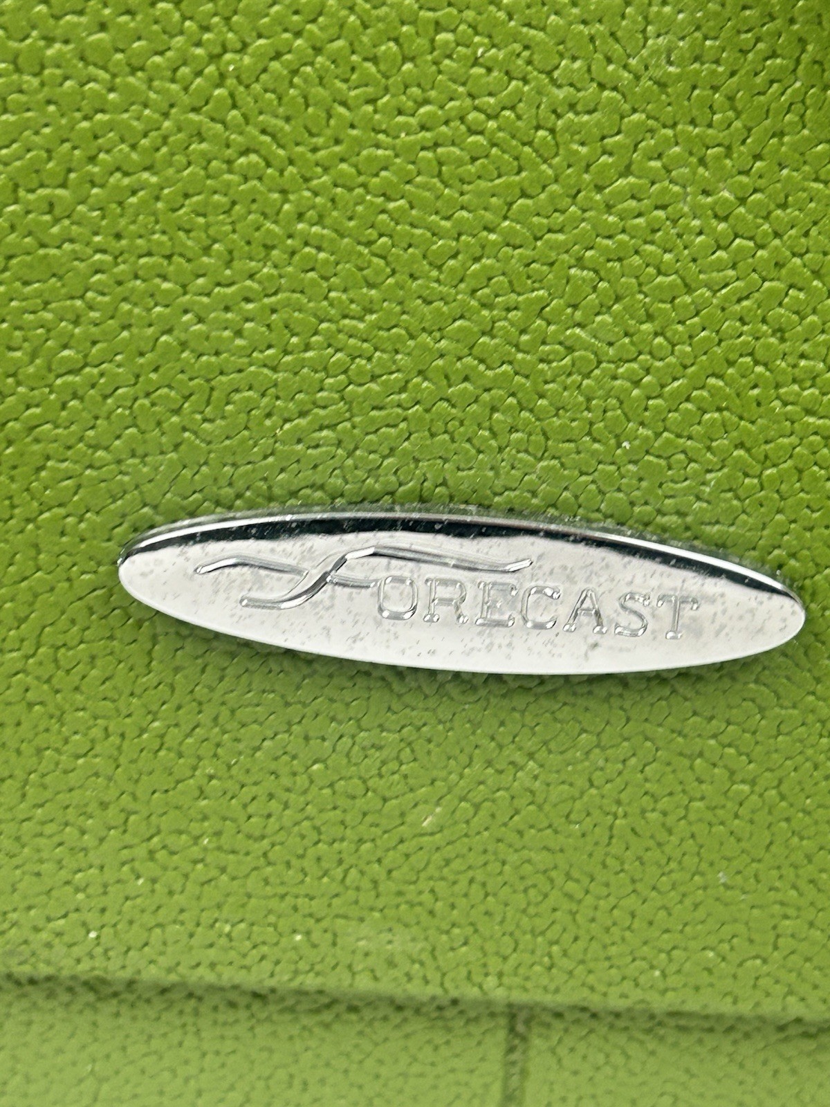 Vintage Sears Forecast Make Up Train Vanity Case Green Hard Case Tray