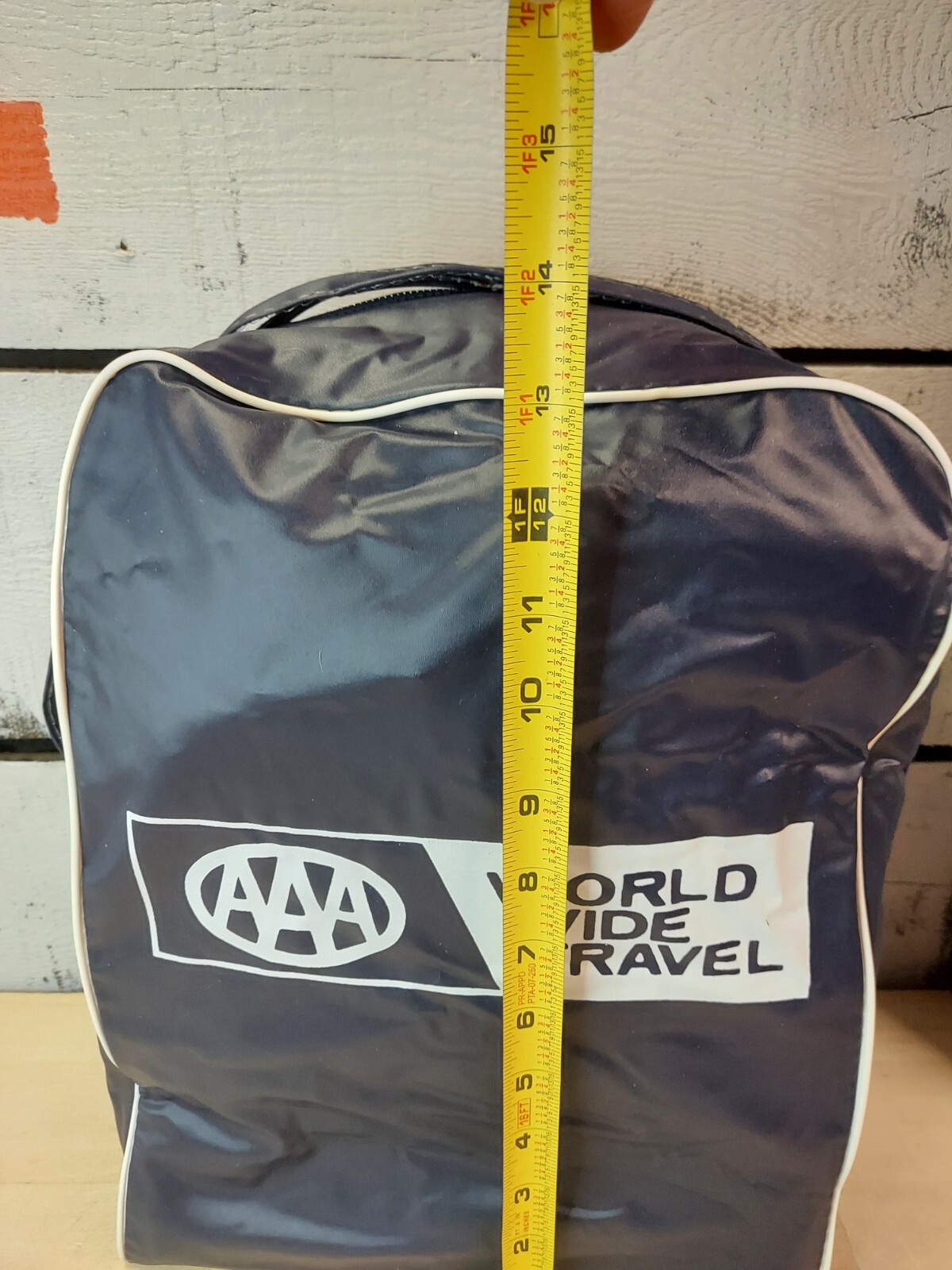 AAA World Wide Travel Vinyl Travel Bag