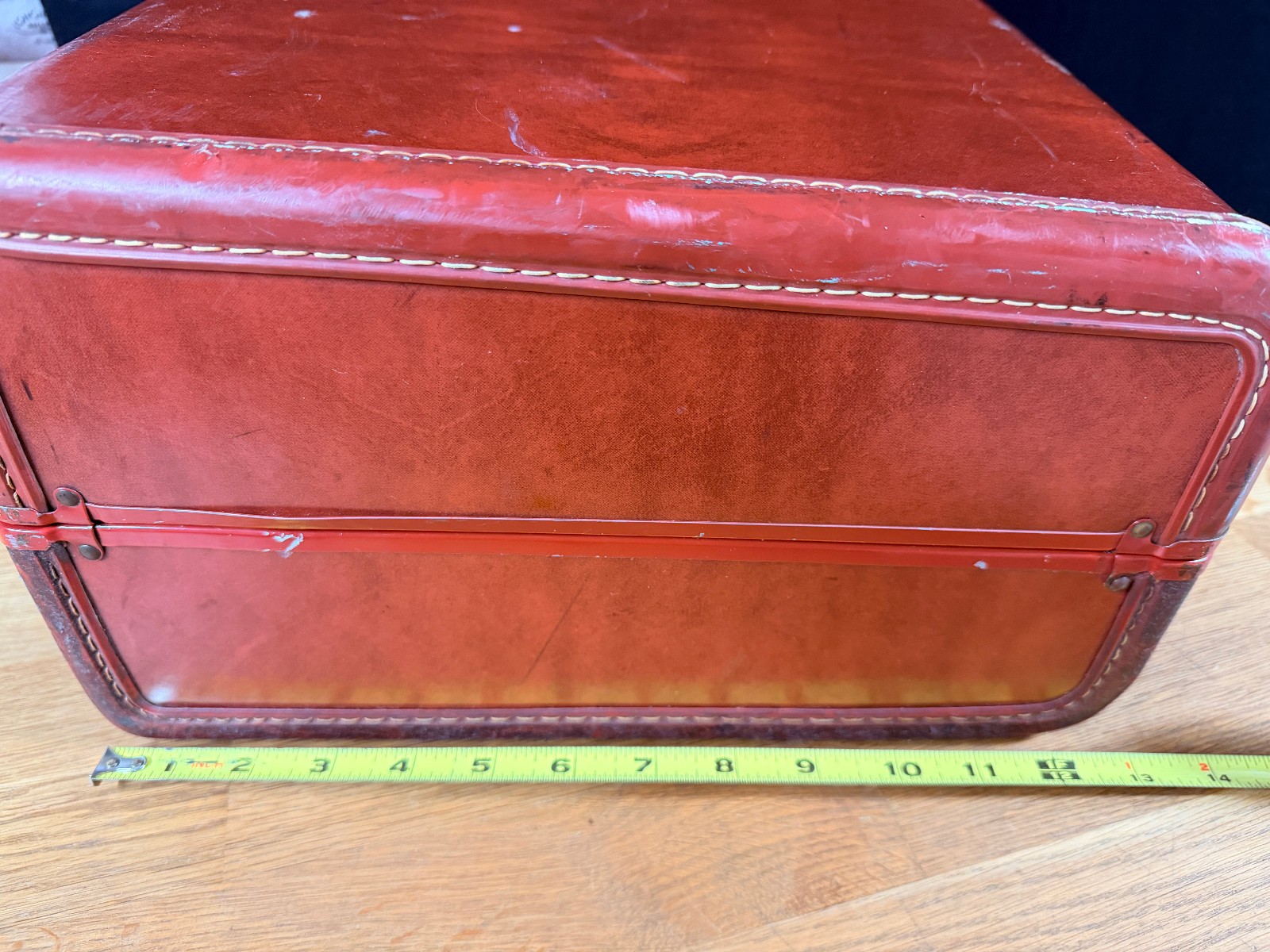 Vintage Samsonite Luggage Suitcase No. 4921 Hardshell Shwayder Bros 21″ No Key