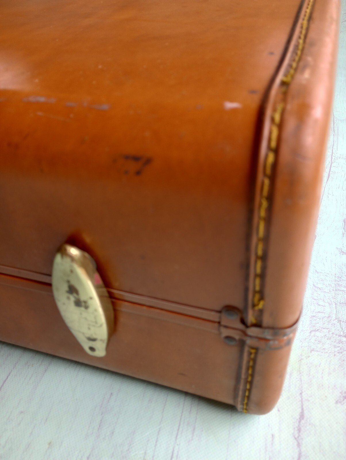 Vintage Samsonite Shwayder Bros Style 4635 Suitcase Luggage No Key