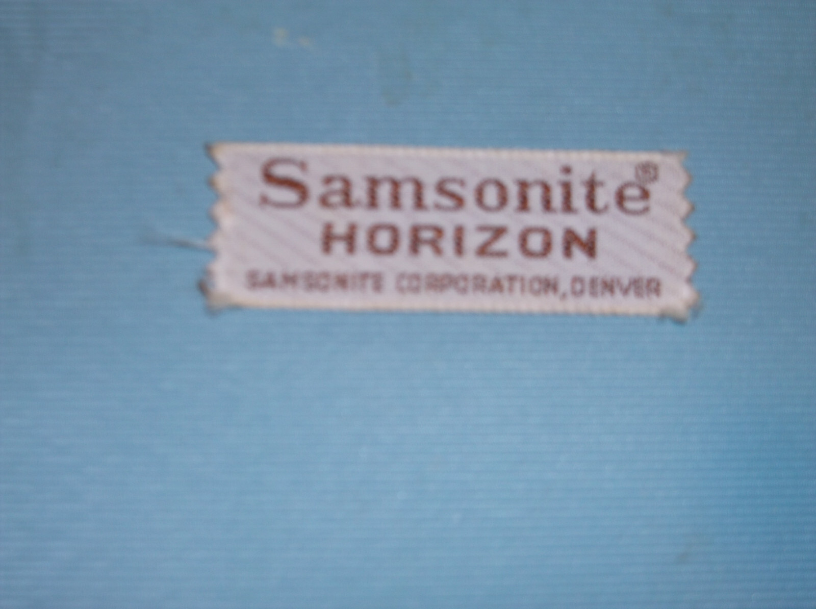 Vintage Samsonite Travel Case Horizon White Train Cosmetic Makeup Carry-on
