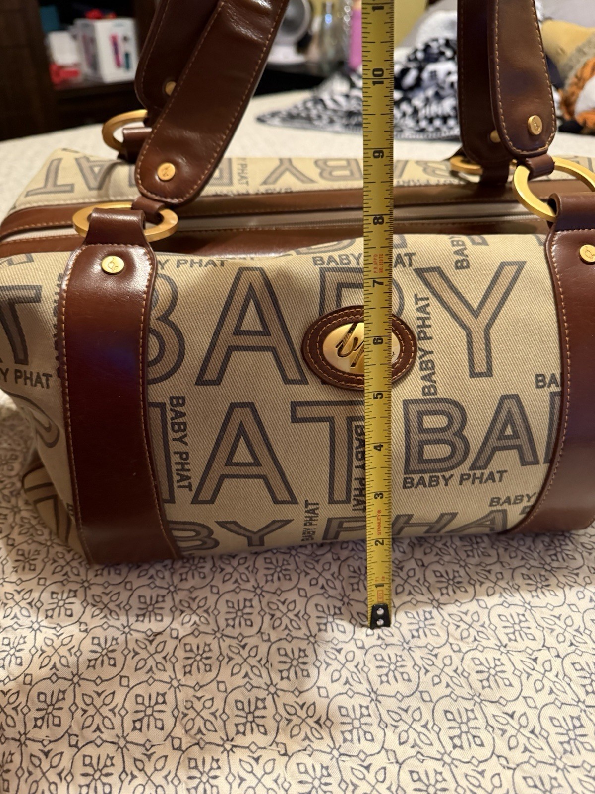 Vintage Baby Phat Duffel/travel Bag Early 2000s