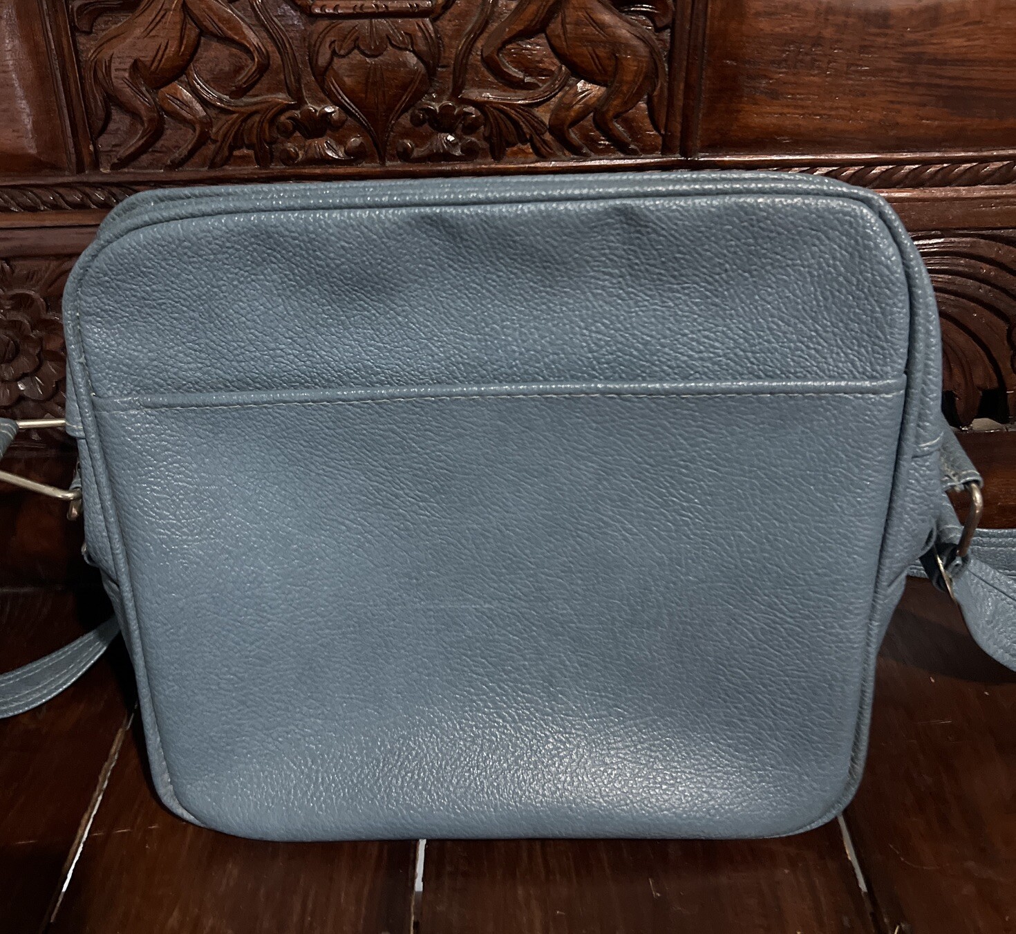 VINTAGE SAMSONITE ROYAL TRAVELER MEDALIST BLUE TOTE CARRY ON SHOULDER BAG