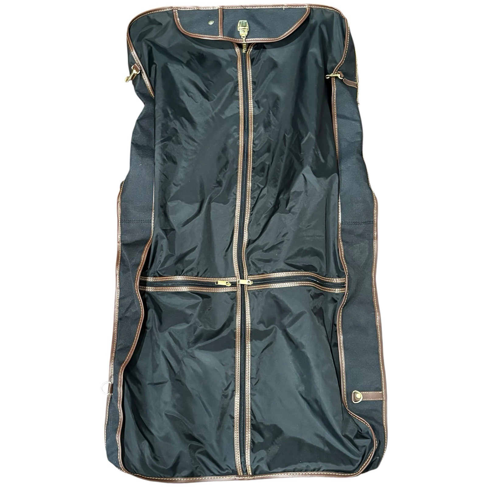 Jaguar Black Clothing Garment Bag Travel Luggage Hanging Suit with Keys