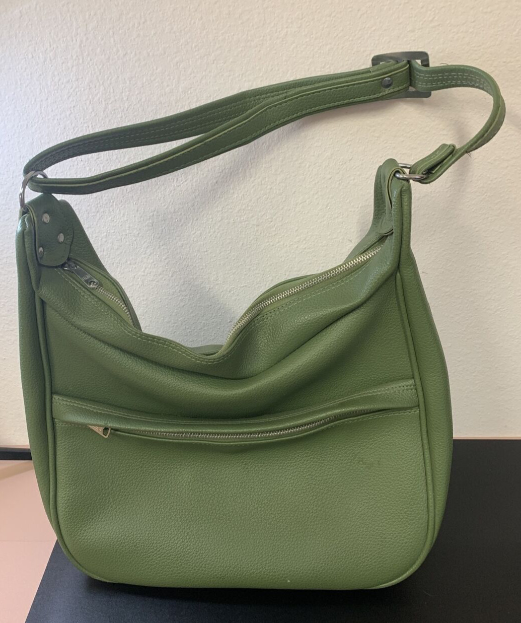 Airways Industries Inc. Bag Green Travel Carry On Tote Purse Vintage