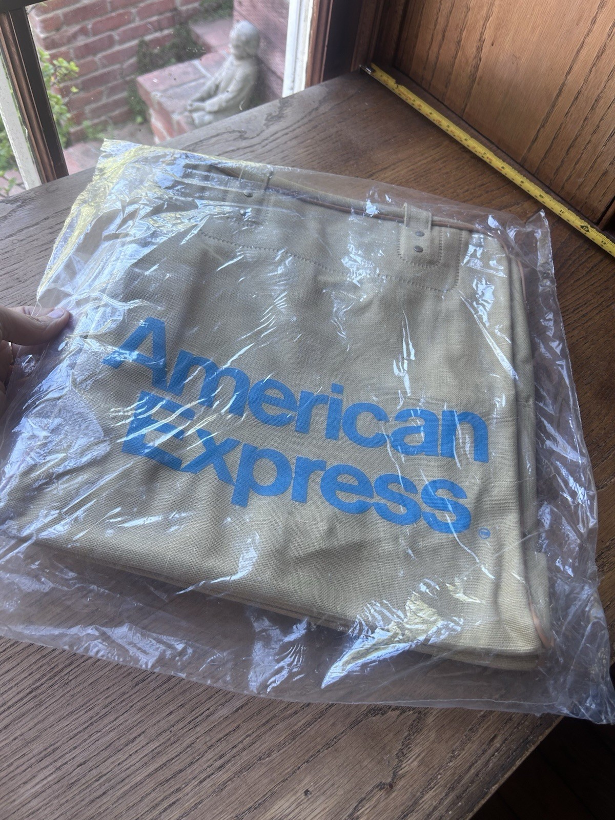 Vintage NEW American Express Credit Travel Services Tote Bag Canvas