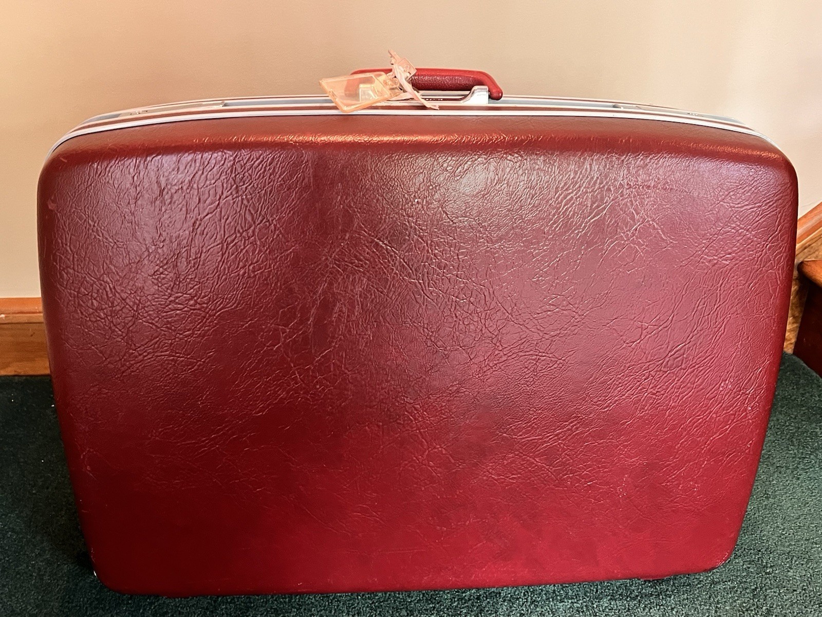 Vintage Samsonite Hard Case Luggage-Profile 29” Burgundy