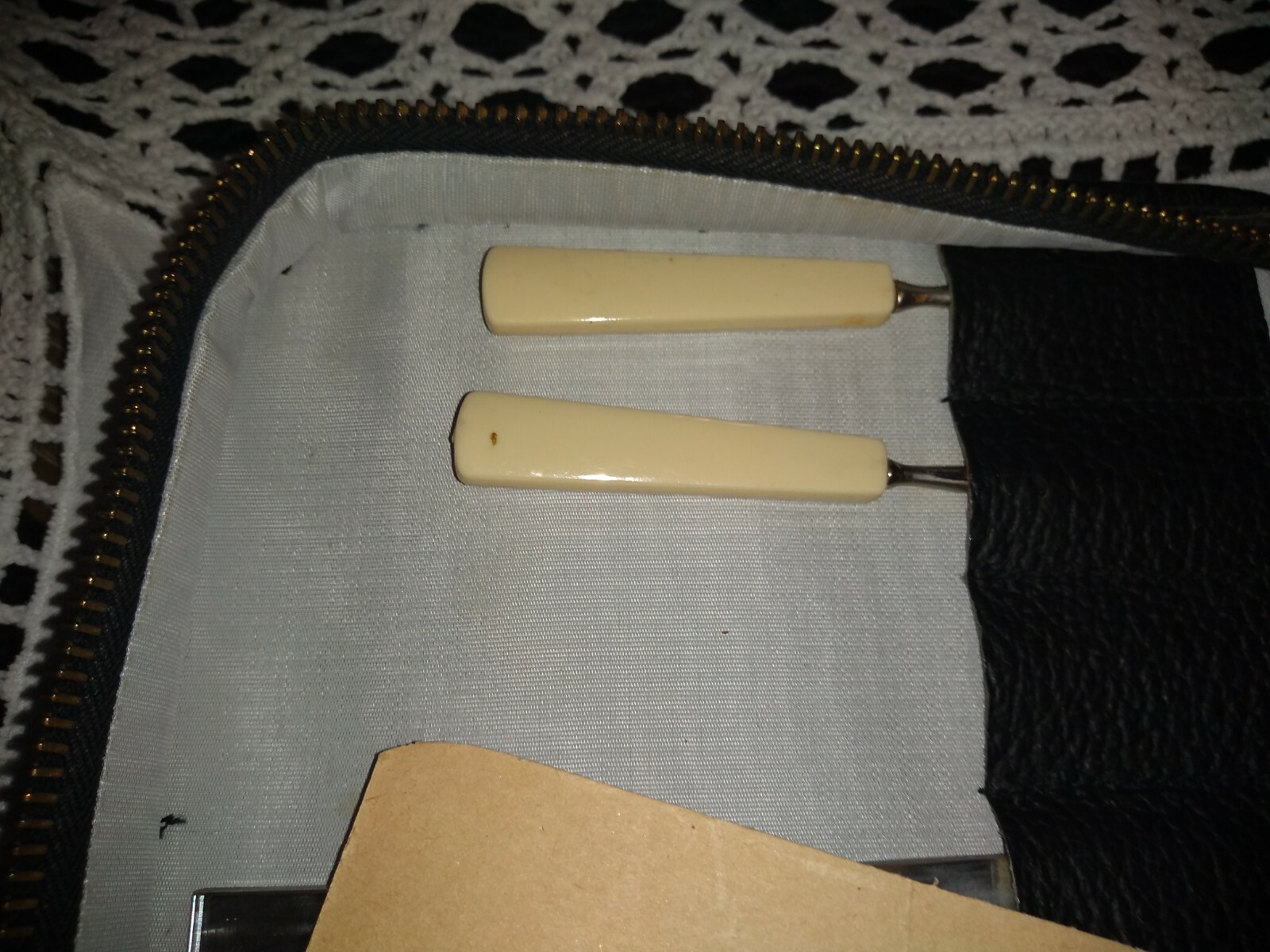 Vintage Travel Toiletry Case / Made in Czechoslovakia (((BRAND NEW)))
