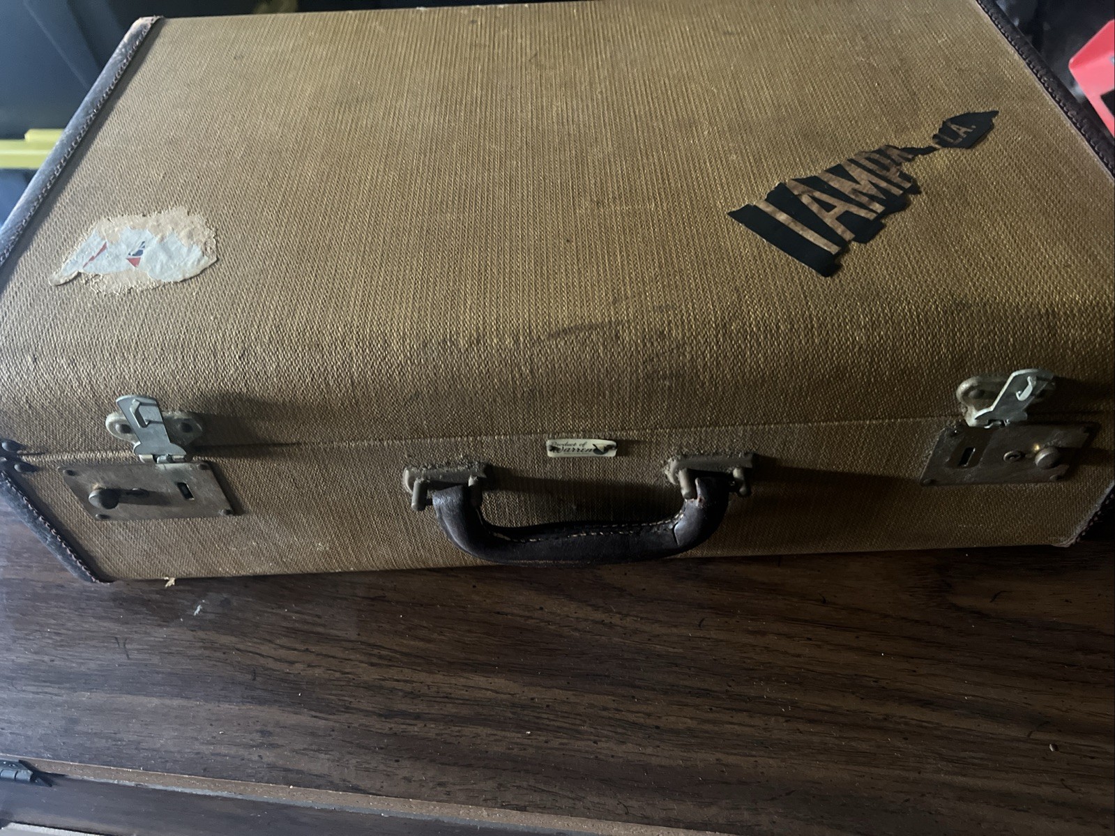 Vintage Warren Suitcase For Travel